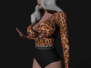 deizy lady 3D Model