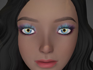 keren style iii girl 3D Model
