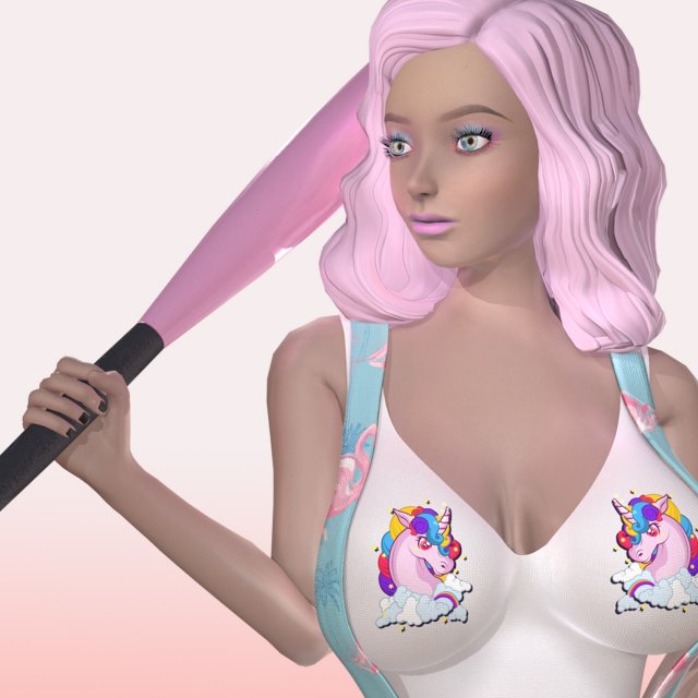 keren style ii 3D Model .c4d .max .obj .3ds .fbx .stl .blend 