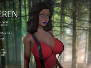 keren style iii girl 3D Модель