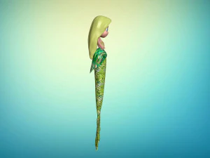 sweet mermaid 3D Model
