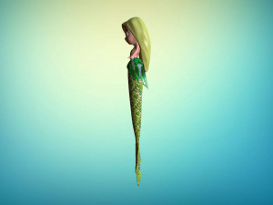 sweet mermaid Modello 3D