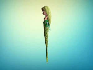 sweet mermaid 3D Model