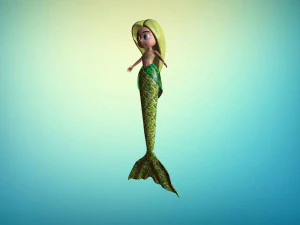 sweet mermaid 3D Model