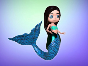 sweet mermaid ii 3D 모델