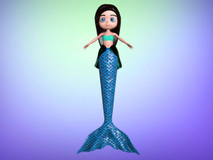 sweet mermaid ii 3D-Modell