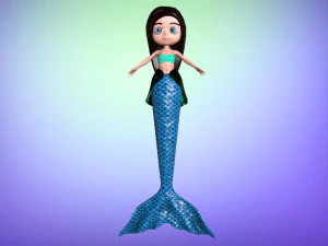 sweet mermaid ii 3D Model