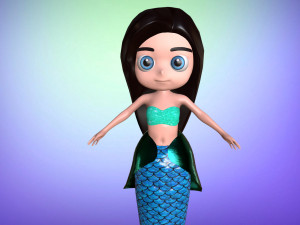 sweet mermaid ii 3D-Modell