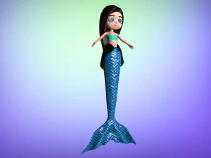 sweet mermaid ii 3D Model