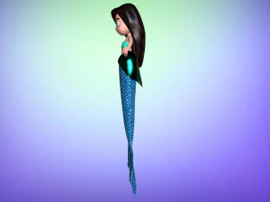sweet mermaid ii 3D Model