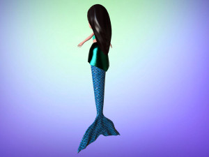 sweet mermaid ii 3D-Modell