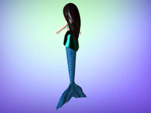 sweet mermaid ii 3D Model