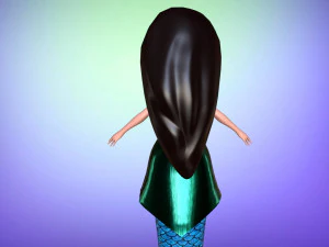 sweet mermaid ii 3D Model