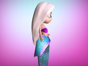 sweet mermaid iii 3D 모델