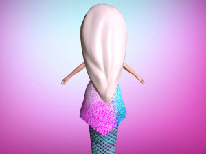 sweet mermaid iii 3D 모델