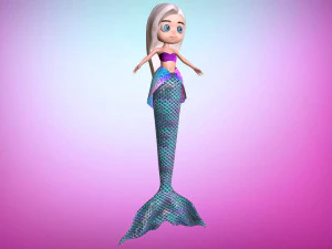 sweet mermaid iii 3D Model