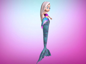sweet mermaid iii 3D 모델