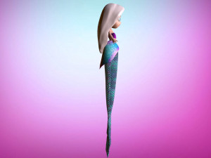 sweet mermaid iii 3D 모델