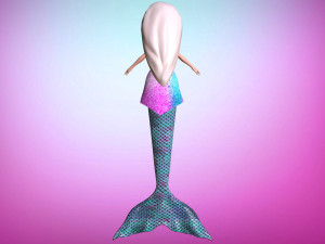 sweet mermaid iii 3D 모델