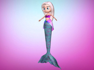 sweet mermaid iii 3D 모델
