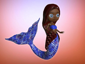 sweet mermaid iv 3D 모델