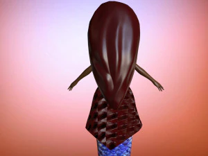 sweet mermaid iv 3D Model