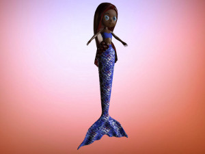sweet mermaid iv Modelo 3D