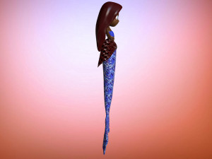 sweet mermaid iv Modelo 3D