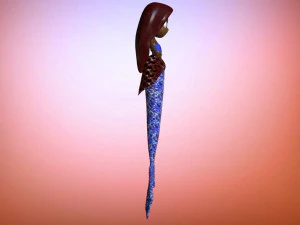 sweet mermaid iv 3D Model