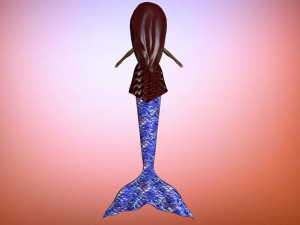 sweet mermaid iv Modelo 3D