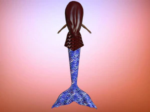 sweet mermaid iv 3D Model