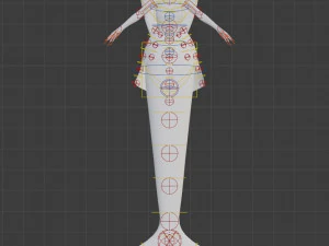 sweet mermaid iv 3D Model