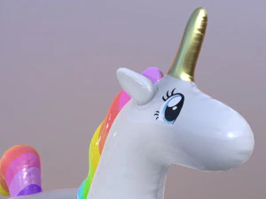 pool float unicorn 3D Model