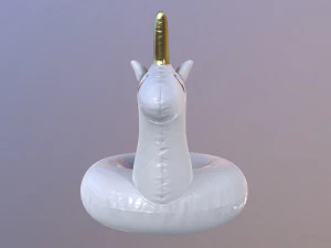 pool float unicorn 3D Model