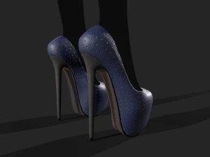 womens dress 2 3D Model