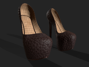 womens dress 3D Model