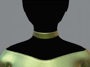 womens dress 3 3D Model