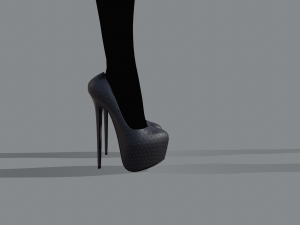 womens dress 3 Modello 3D