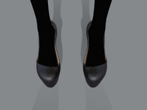 womens dress 3 Modello 3D