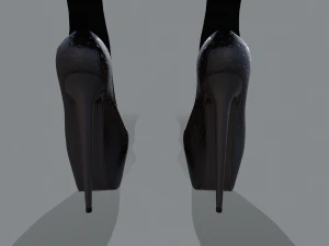 womens dress 3 3D Model