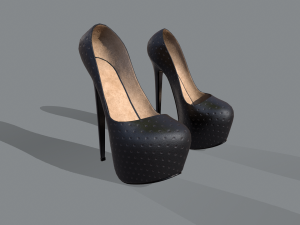 womens dress 3 Modello 3D