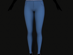 jacket and jeans 3D-Modell