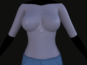 jacket and jeans 3D Model