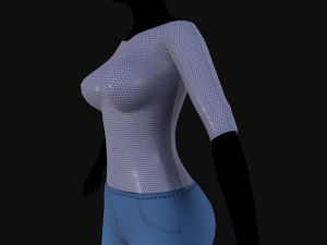 jacket and jeans 3D-Modell