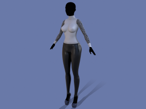 golf and pants 3Dモデル