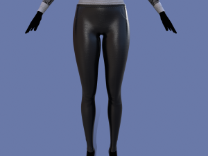 golf and pants 3Dモデル