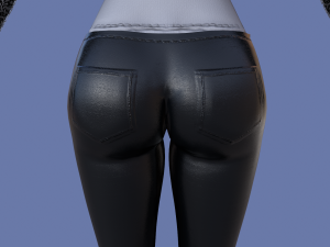 golf and pants 3Dモデル