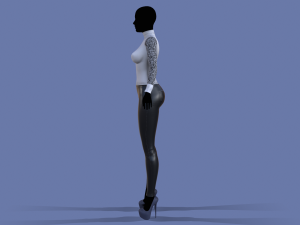 golf and pants 3Dモデル