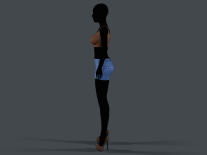 tank top and shorts 3Dモデル
