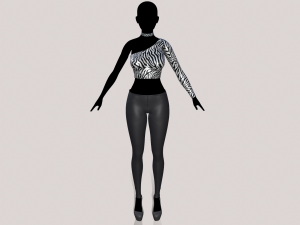 jacket and jeans 3D-Modell